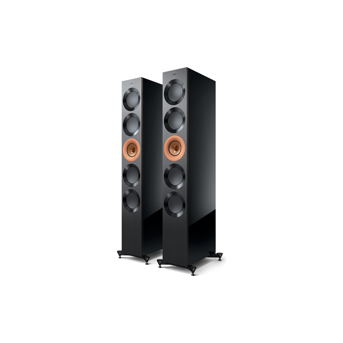 KEF Reference 5 Meta Sort/Kobber – front