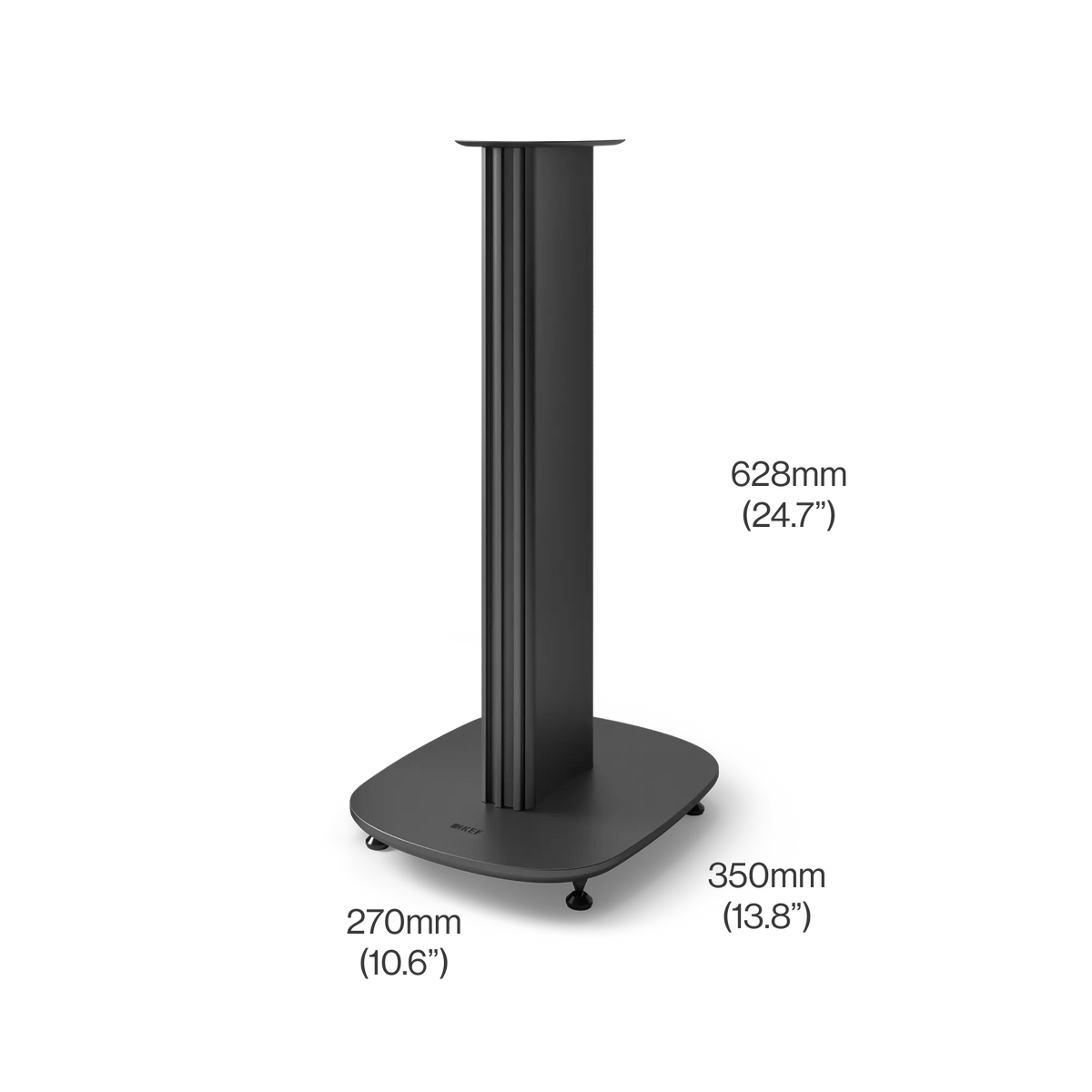 KEF S Luxe gulvstativ – mål