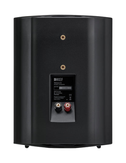 KEF Ventura 6 Sort – bakside