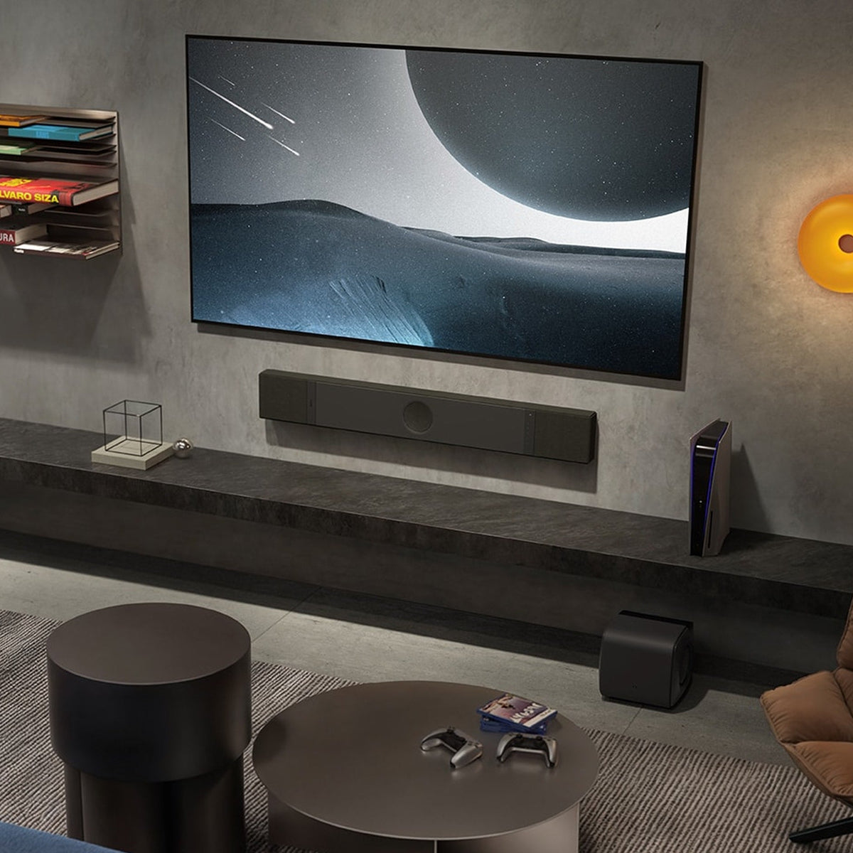 KEF XIO Skifersort – miljø