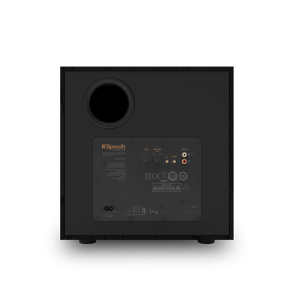 Klipsch R-101SW – bakpanel / kontroller