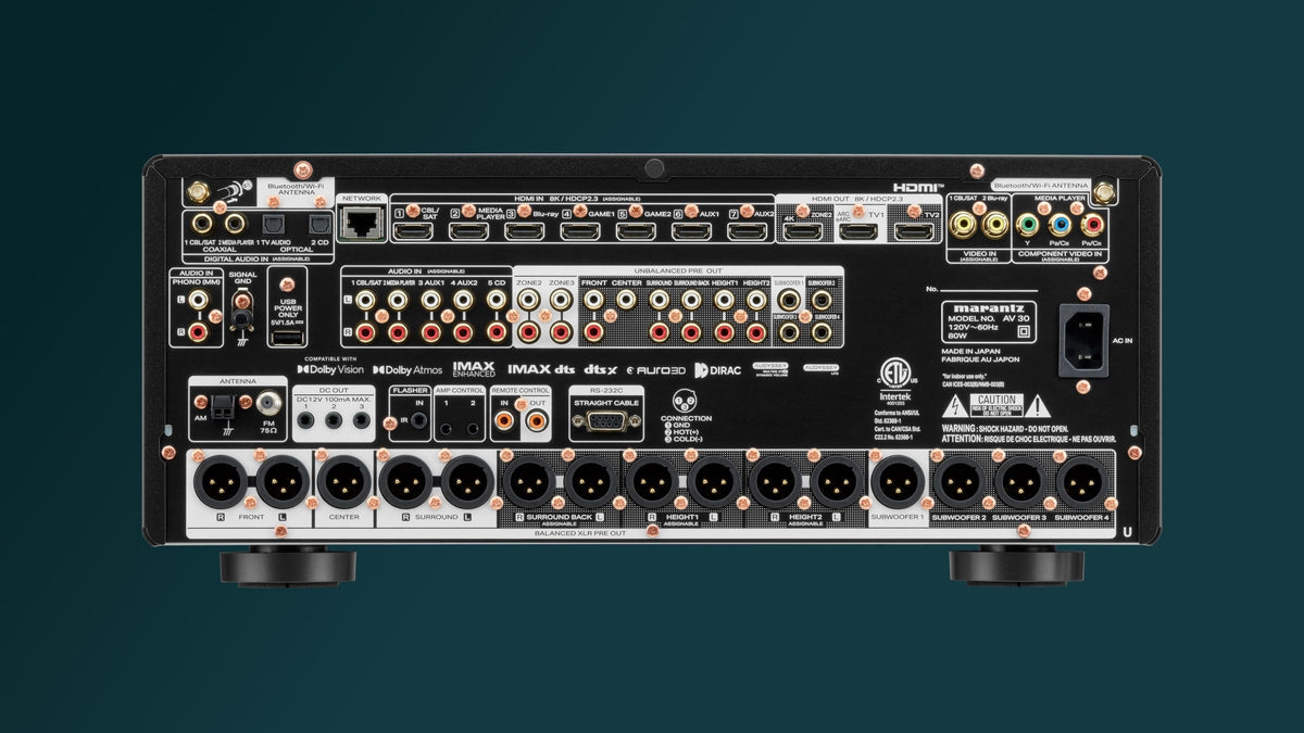 Marantz AV30 – tilkoblinger