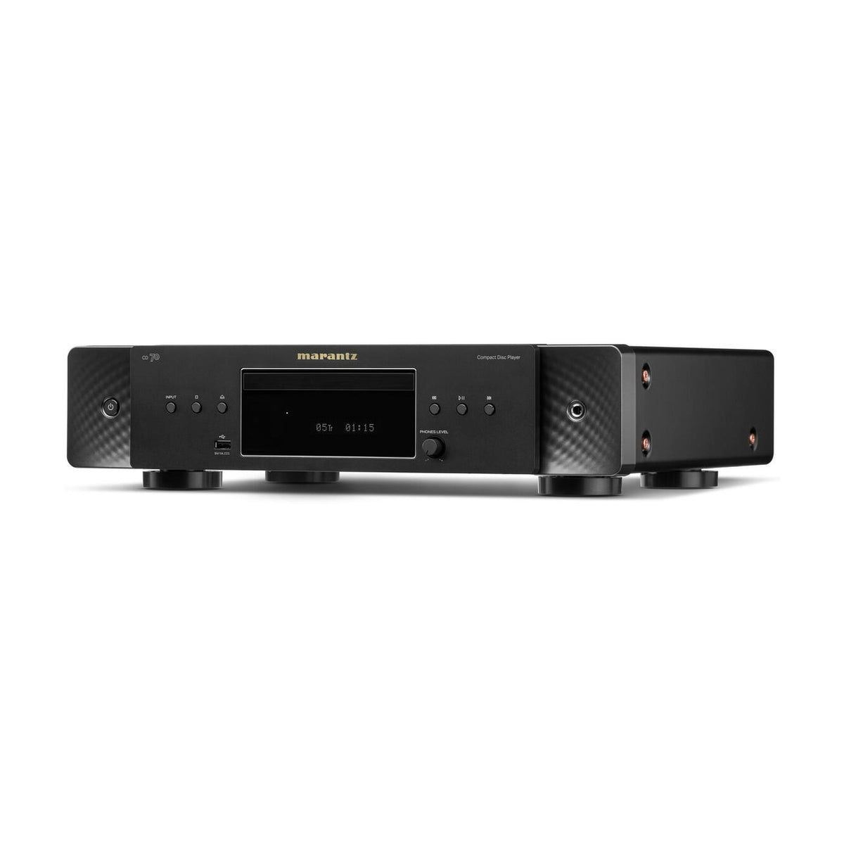 Marantz CD70 Sort vinkel