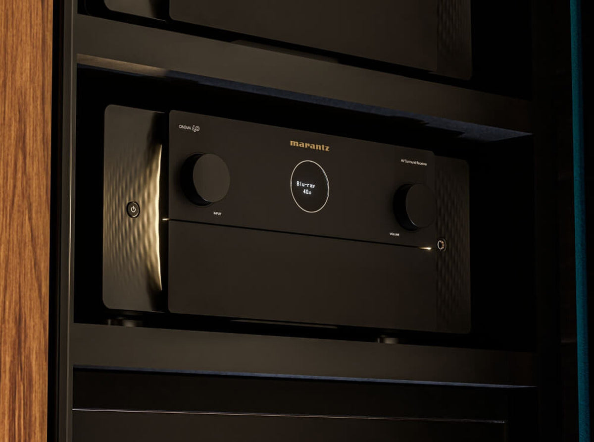 Marantz Cinema 40 – design i rack