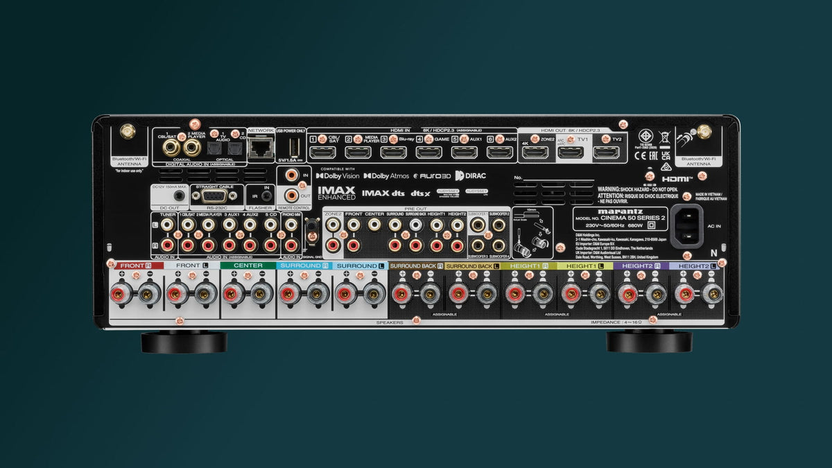 Marantz Cinema 50 Series 2 – tilkoblinger