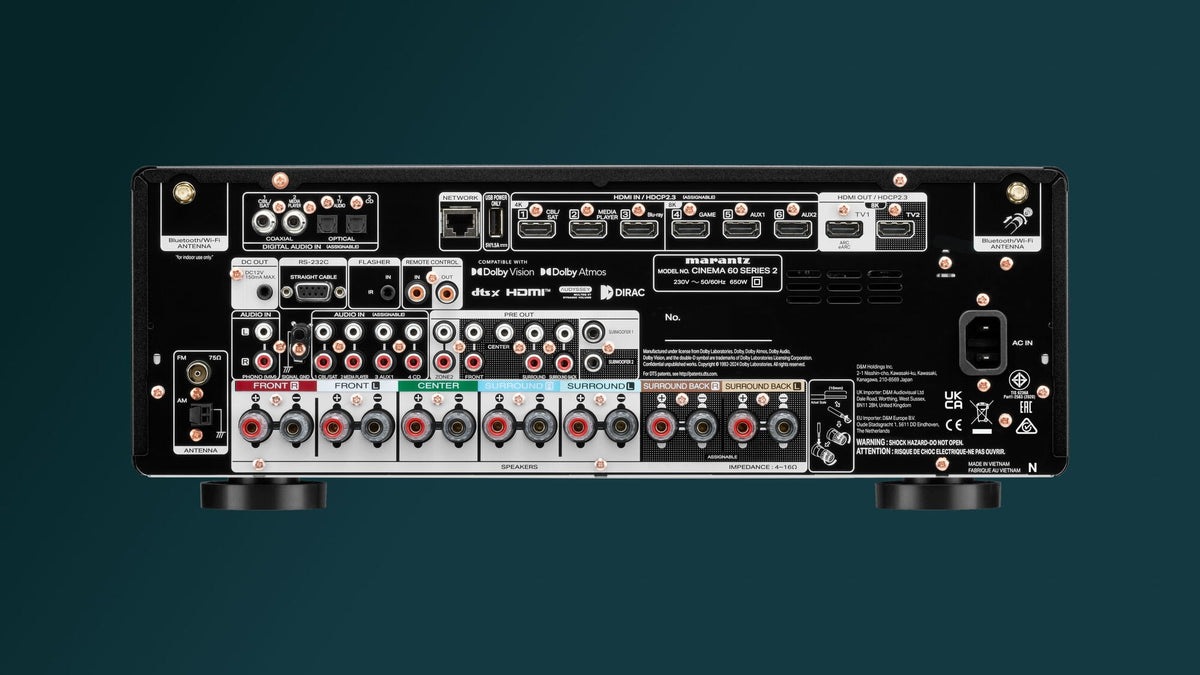 Marantz Cinema 60 DAB Series 2 – tilkoblinger