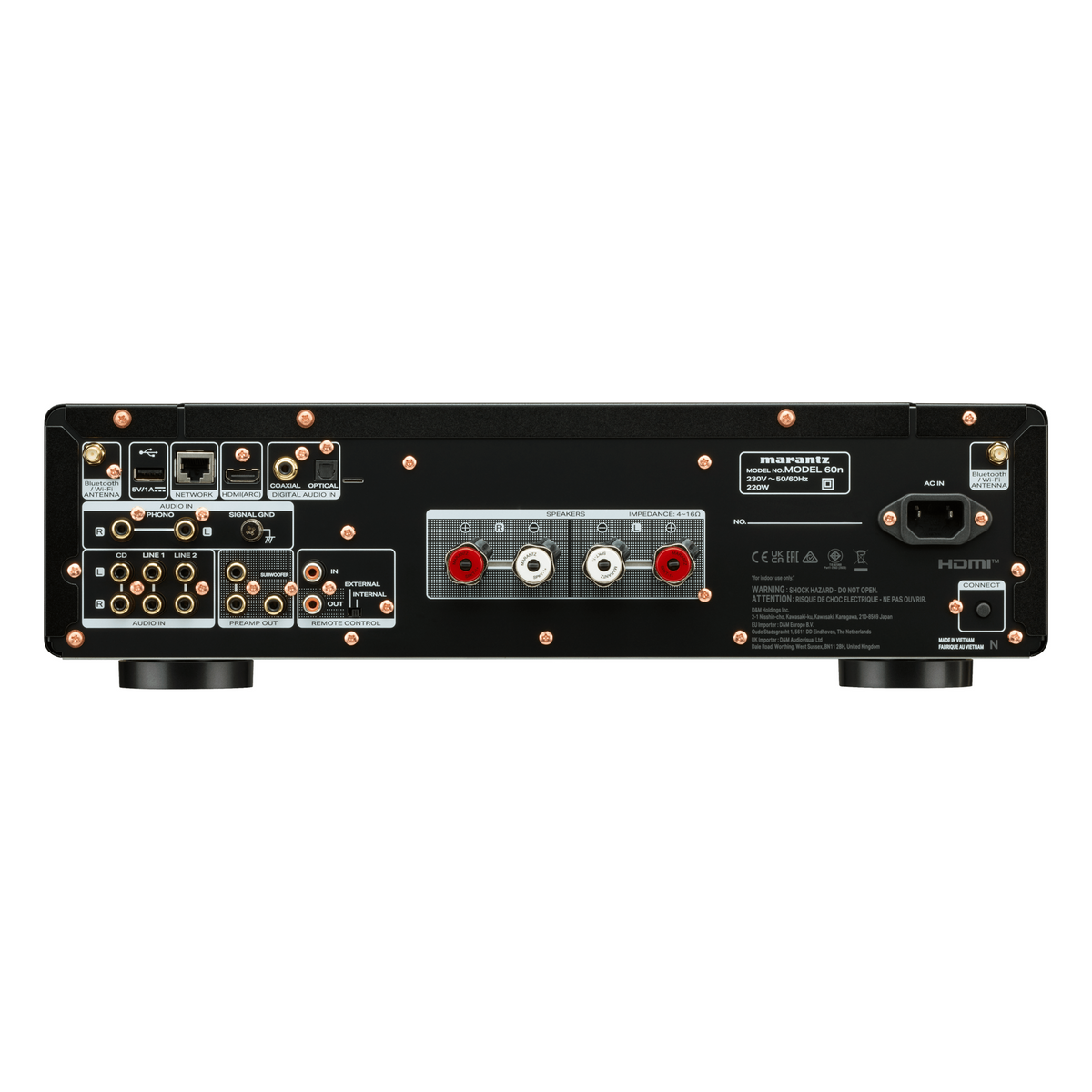 Marantz MODEL 60n Sort – bak