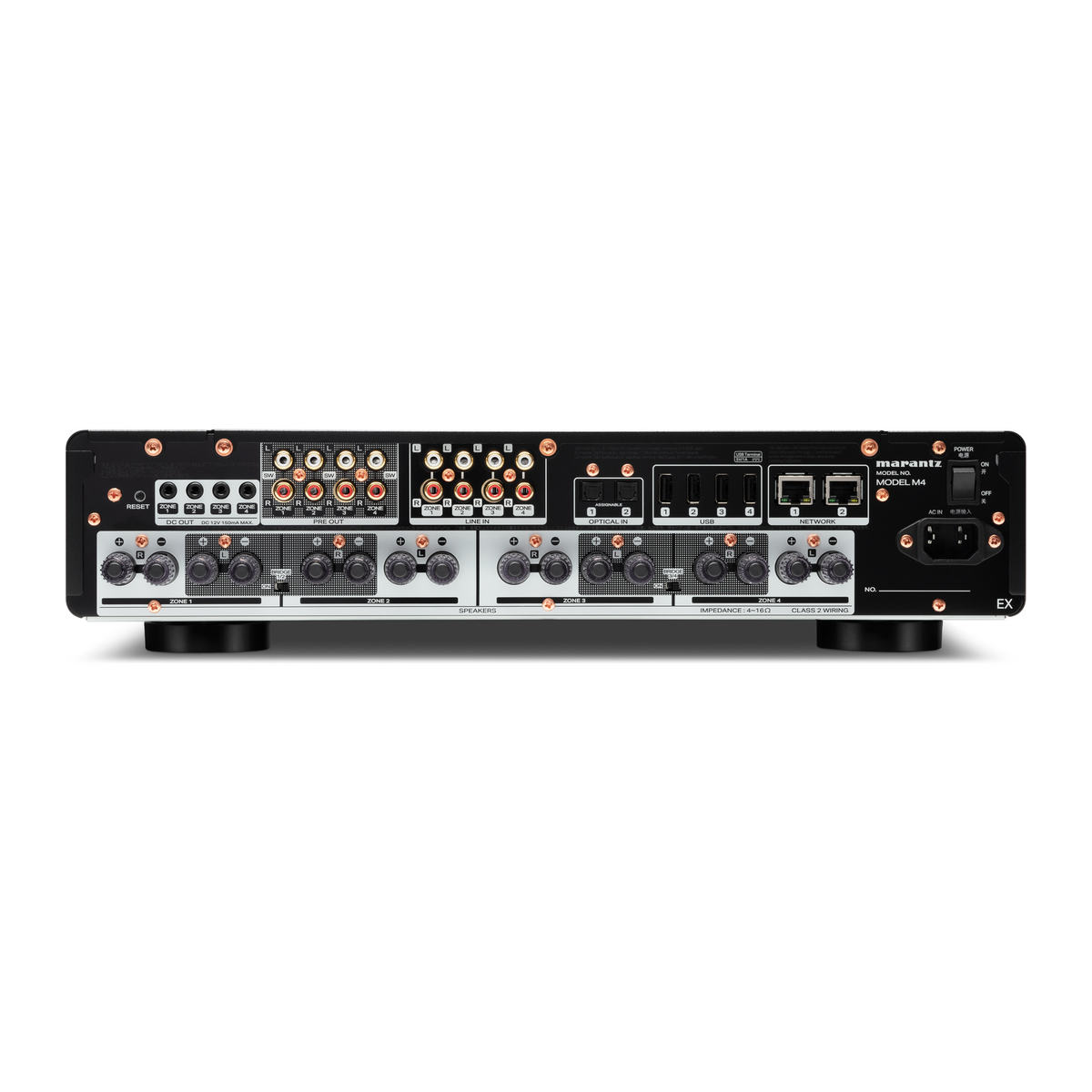 Marantz MODEL M4 – bak