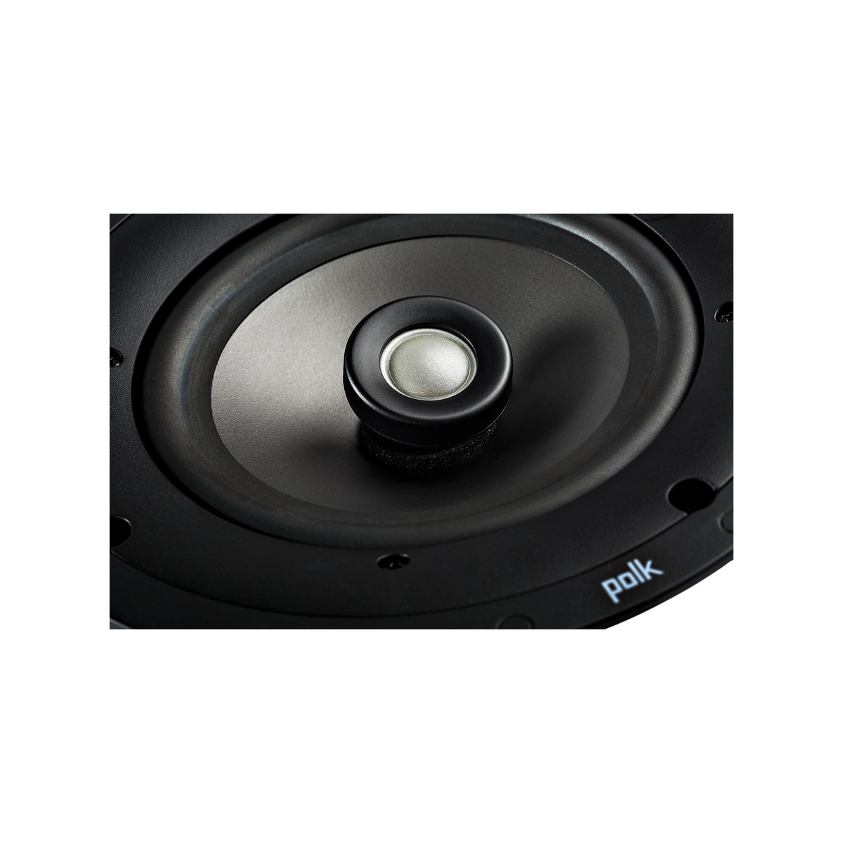 Polk V60 Slim – skrått closeup