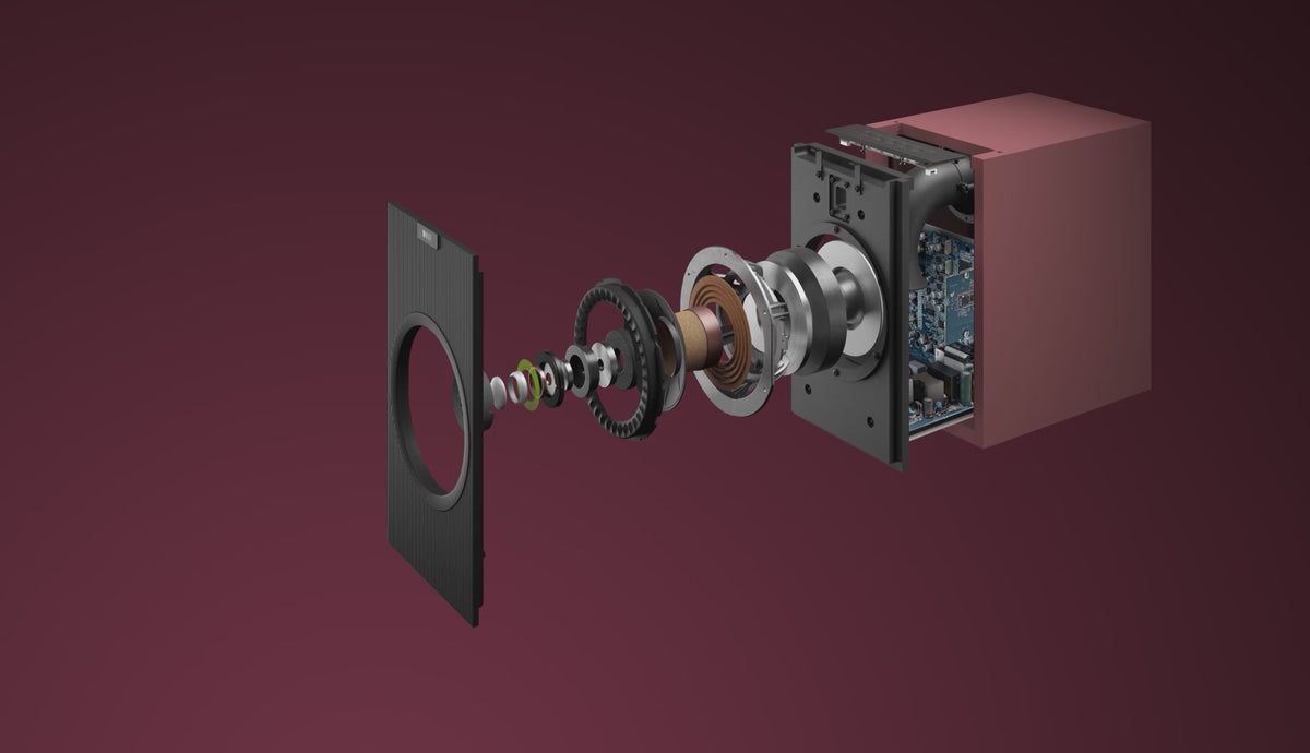 KEF Coda Wireless – exploded view