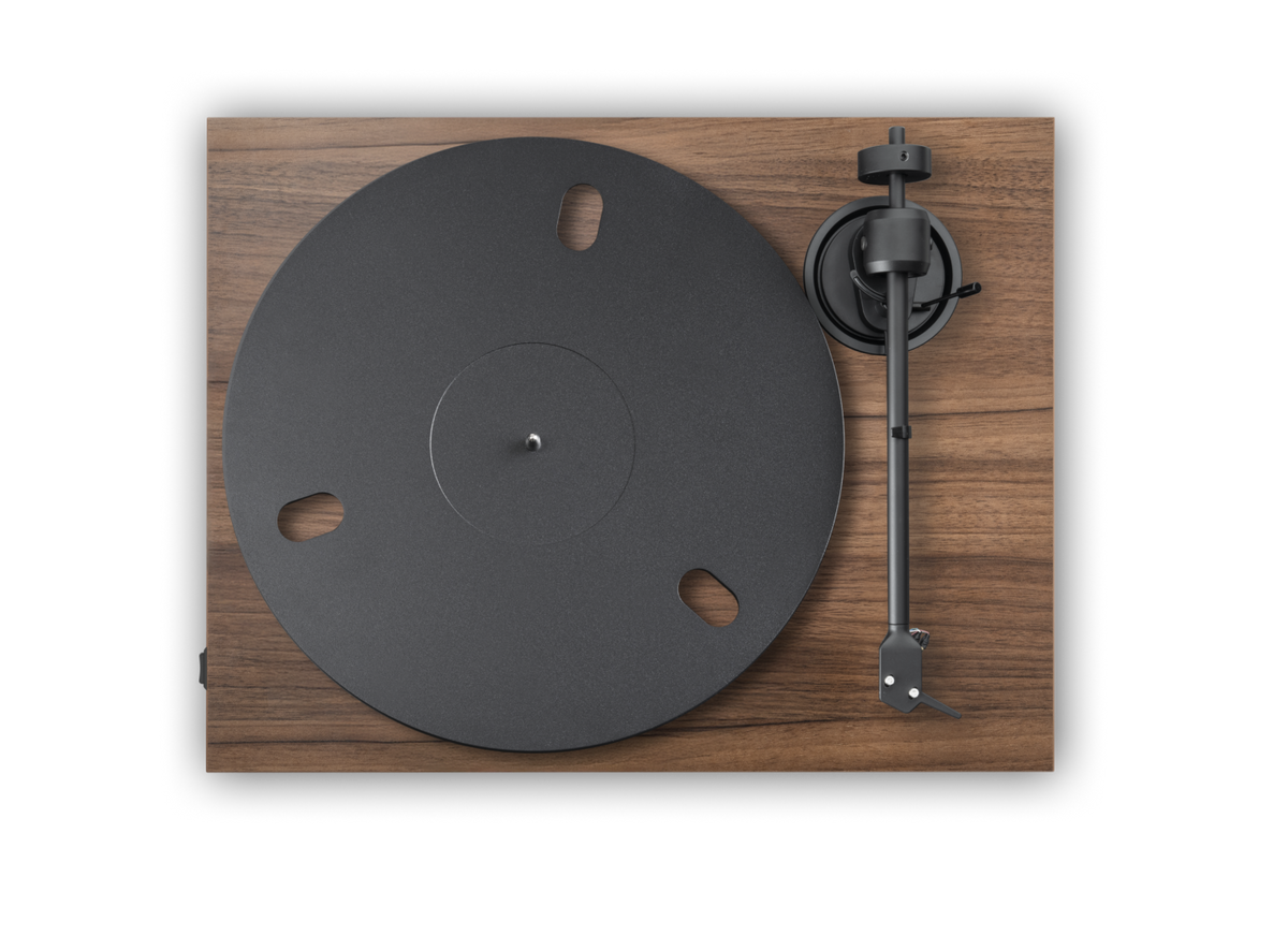 Pro-Ject E1.2 Valnøtt – ovenfra