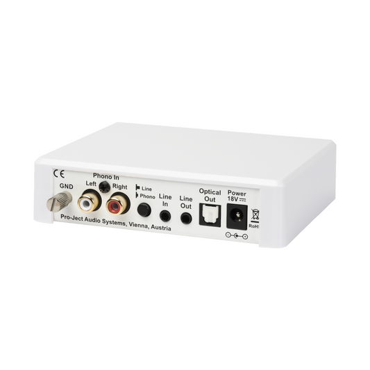 Pro-Ject Optical Box E Phono Hvit – produkt