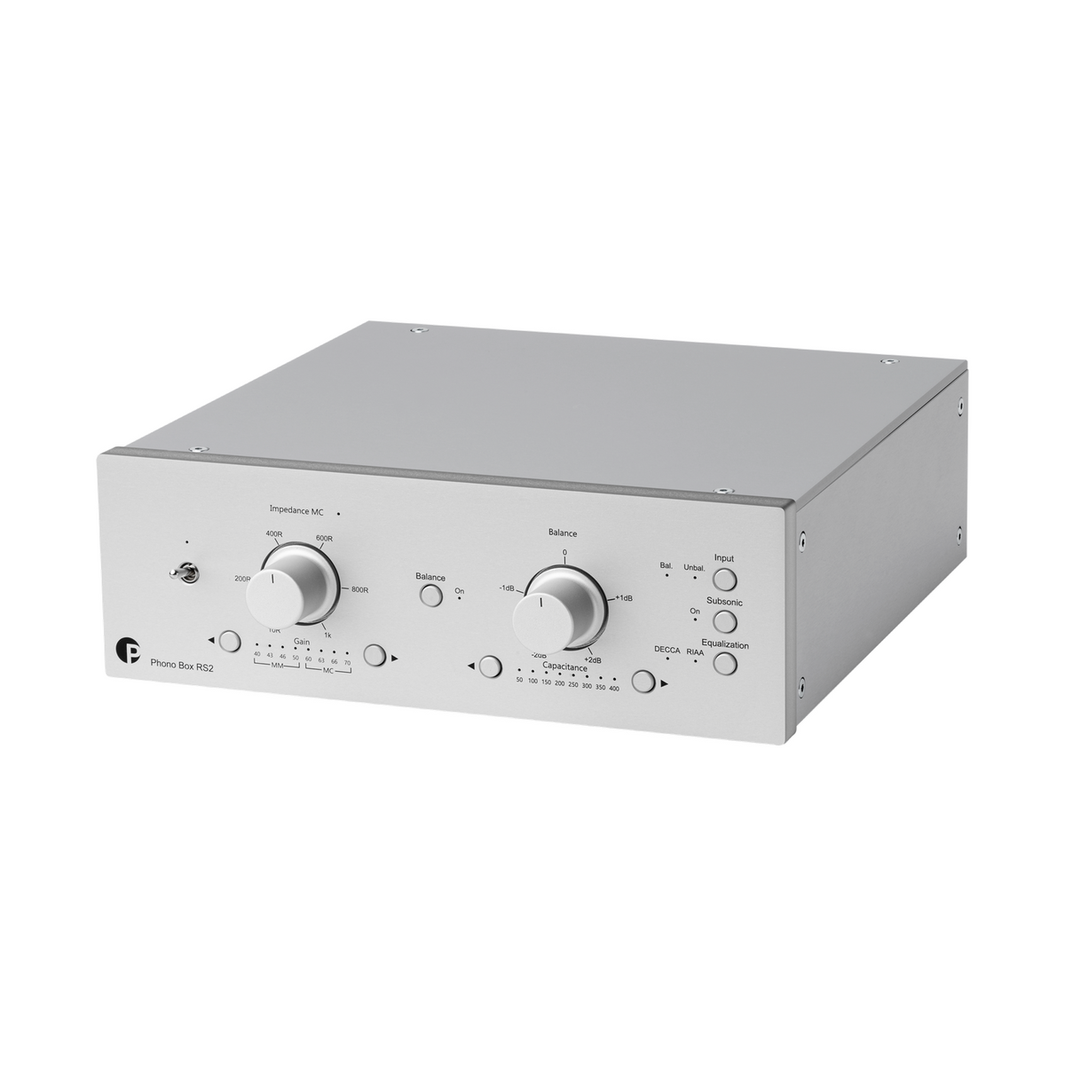 Pro-Ject Phono Box RS2 Sølv – produkt