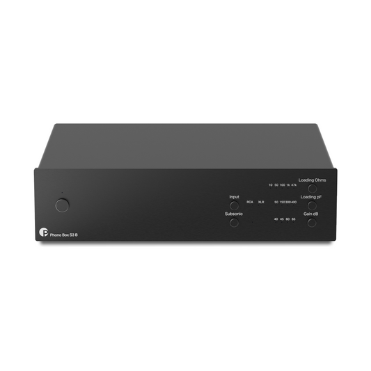 Pro-Ject Phono Box S3 B Sort – produkt