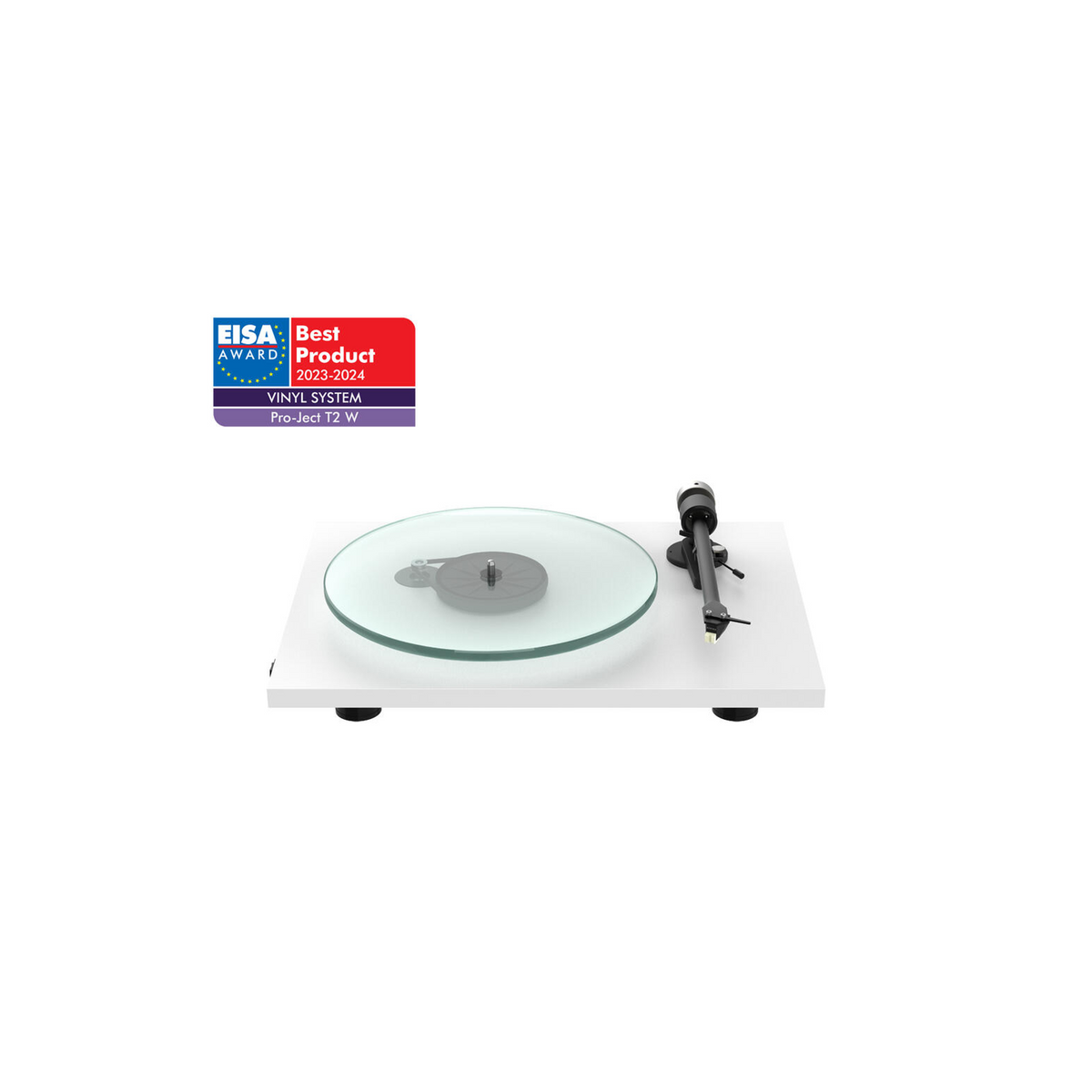 Pro-Ject T2 W Hvit – produkt