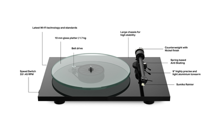 Pro-Ject T2 W – detalj 1