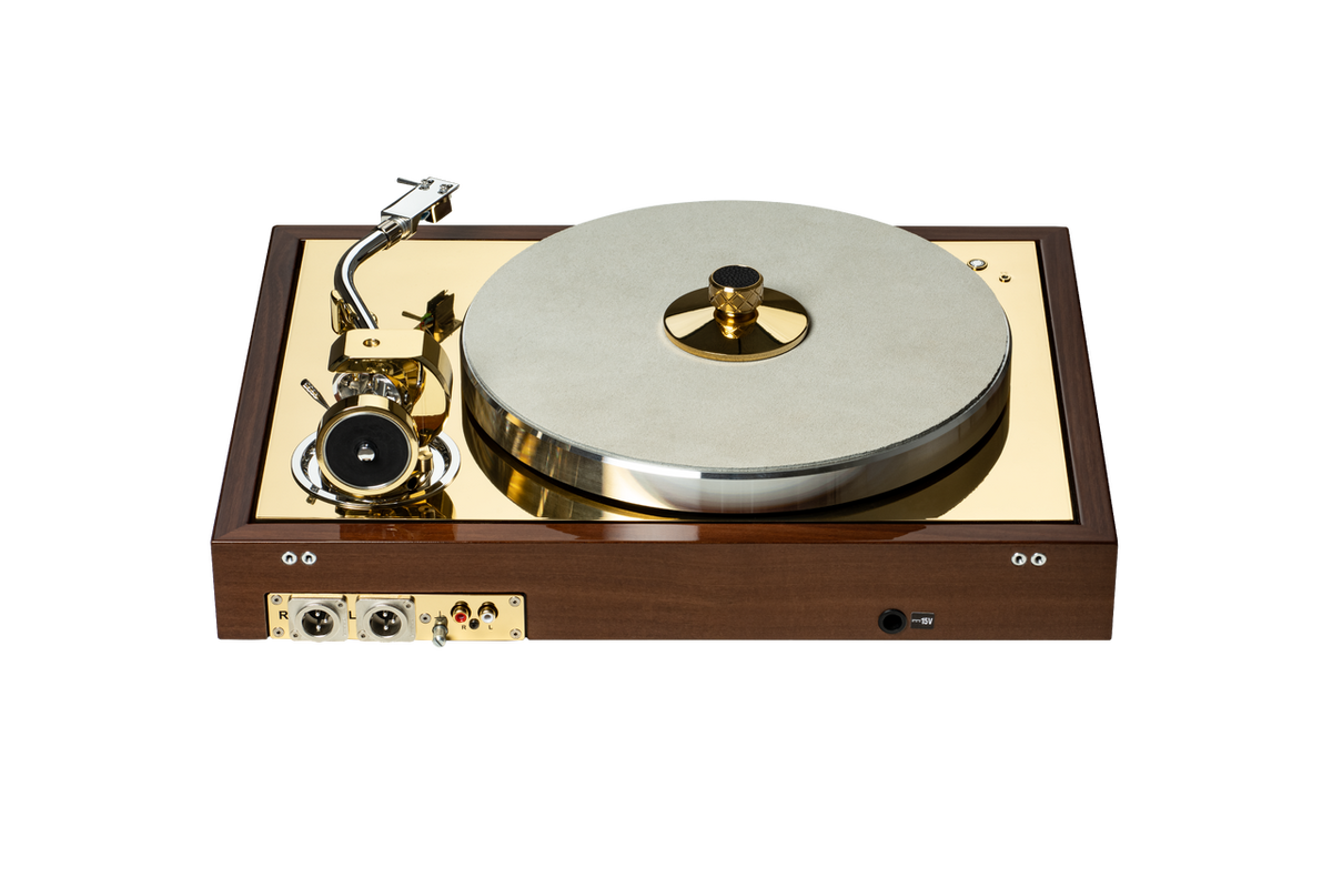 Pro-Ject The Classic Reference (uten pickup) Acacia/Brass HG – bilde 2