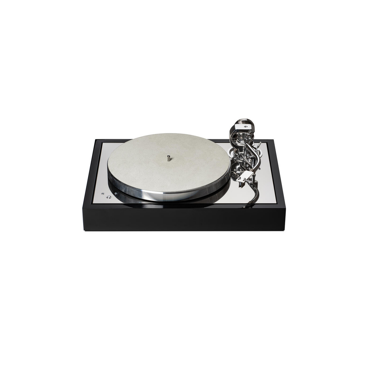 Pro-Ject The Classic Reference (uten pickup) Piano/Silver – produkt