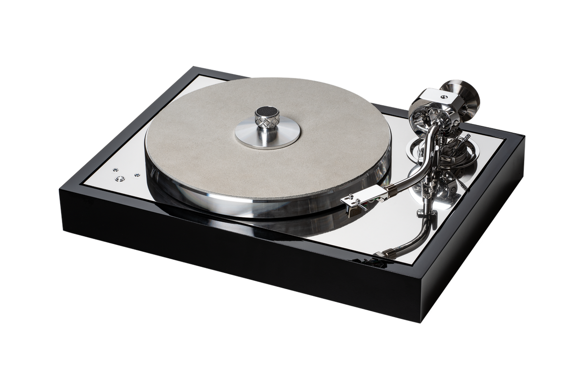Pro-Ject The Classic Reference (uten pickup) Piano/Silver – bilde 3