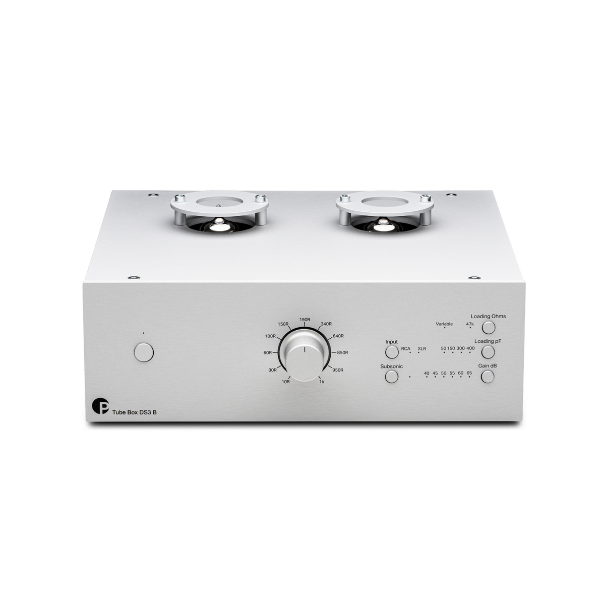 Pro-Ject Tube Box DS3 B Sølv – produkt