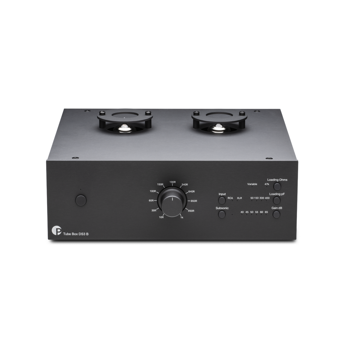 Pro-Ject Tube Box DS3 B Sort – produkt