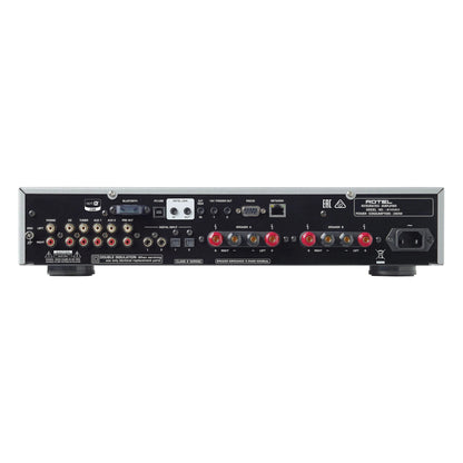 Rotel A14 MKII Sølv – bakside