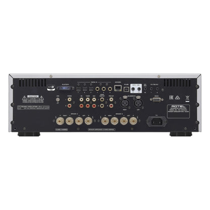 Rotel RA-1592 MKII Sølv – bakside