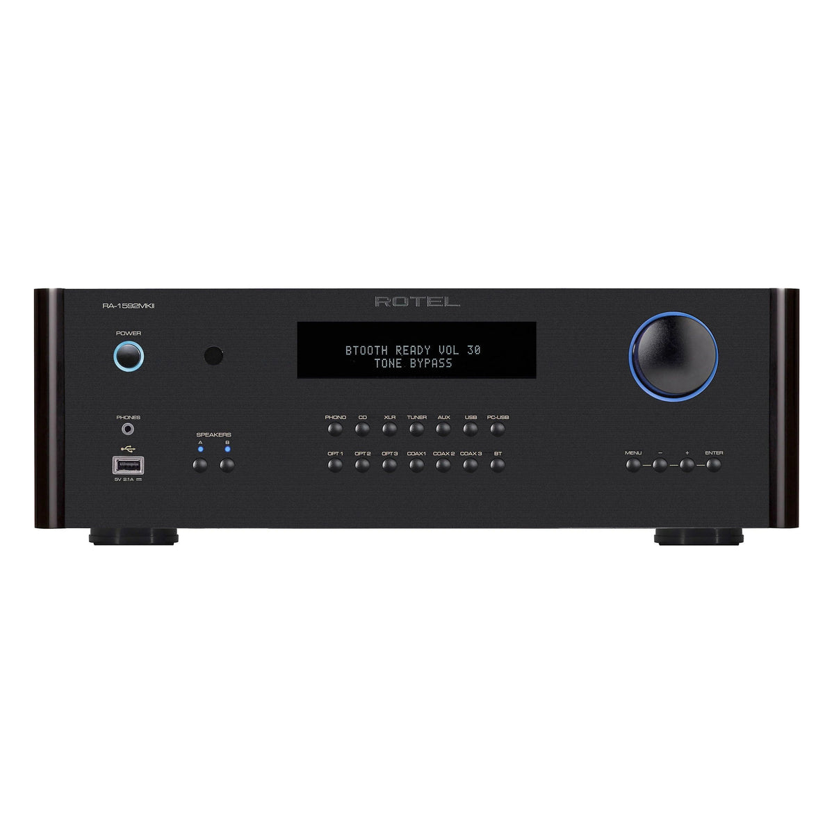 Rotel RA-1592 MKII Sort – front