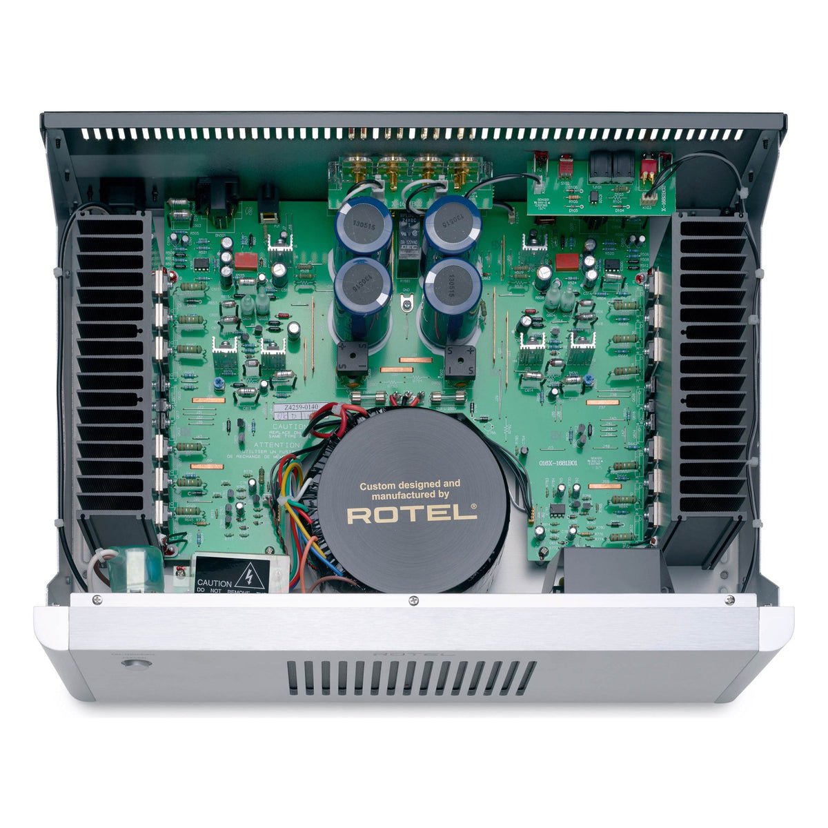 Rotel RB-1552MKII Sort – innvendig