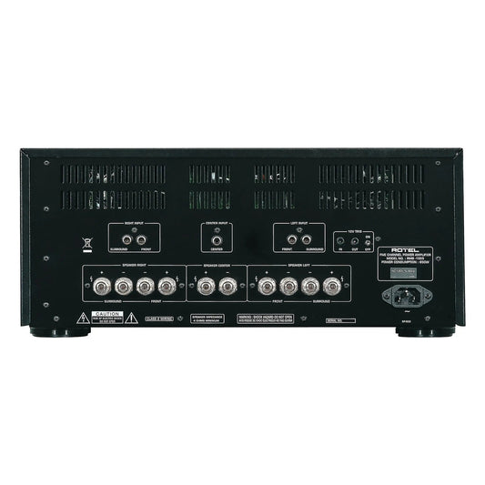 Rotel RMB-1555 Sort – bakside