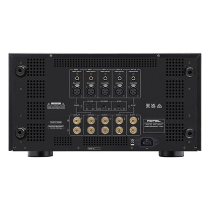 Rotel RMB-1585 MKII Sort – bakside