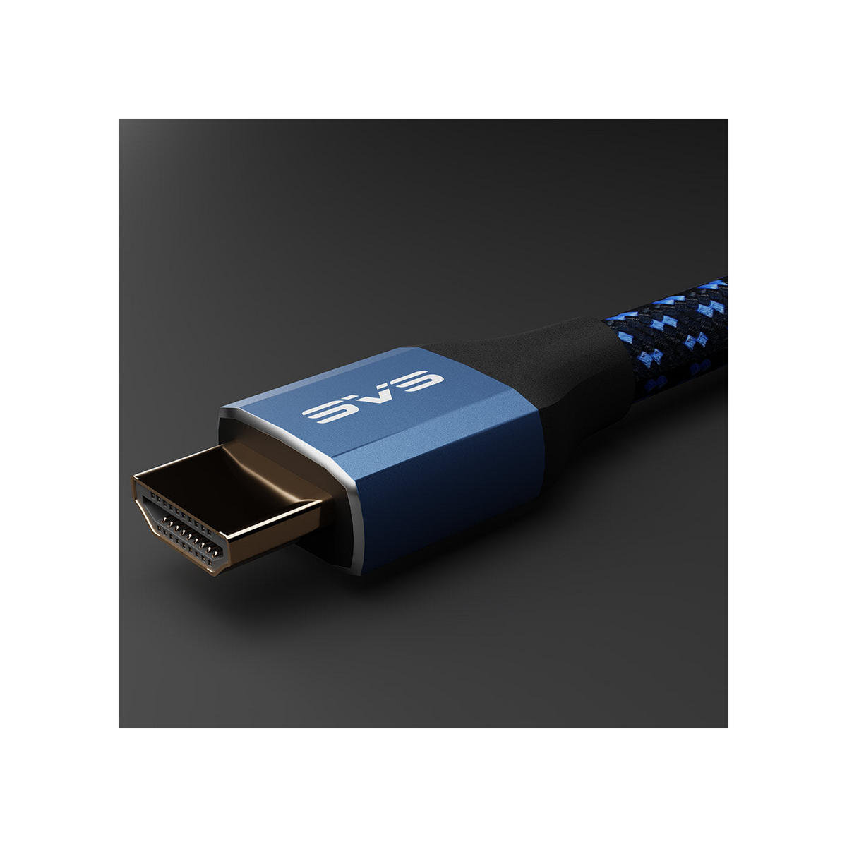 SVS SoundPath HDMI – 24K gullbelagte HDMI-kontakter
