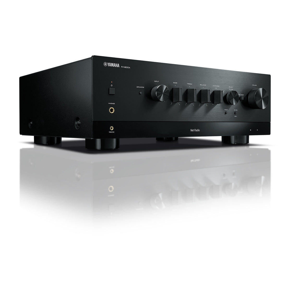 Yamaha R-N800A Sort vinkel