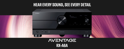 Yamaha RX-A6A – Hear every sound, see every detail