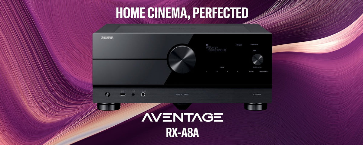 Yamaha RX-A8A – Hear every sound, see every detail
