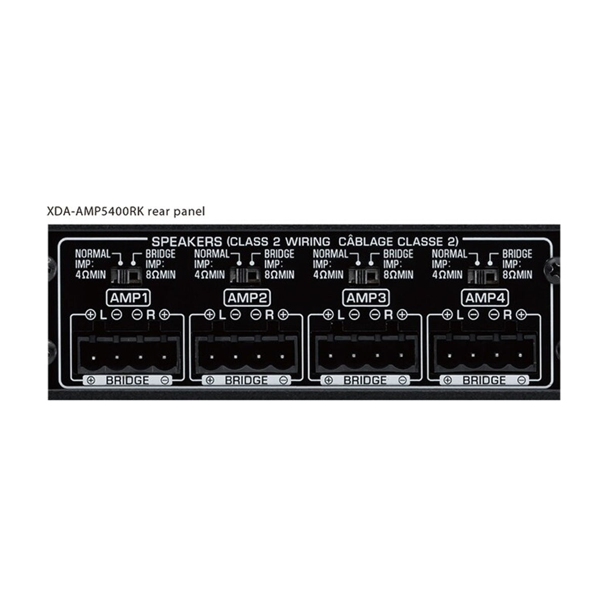 Yamaha XDA-AMP5400RK brokobling for mer effekt