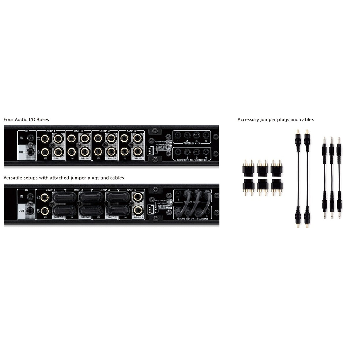 Yamaha XDA-AMP5400RK fleksible lydbusser