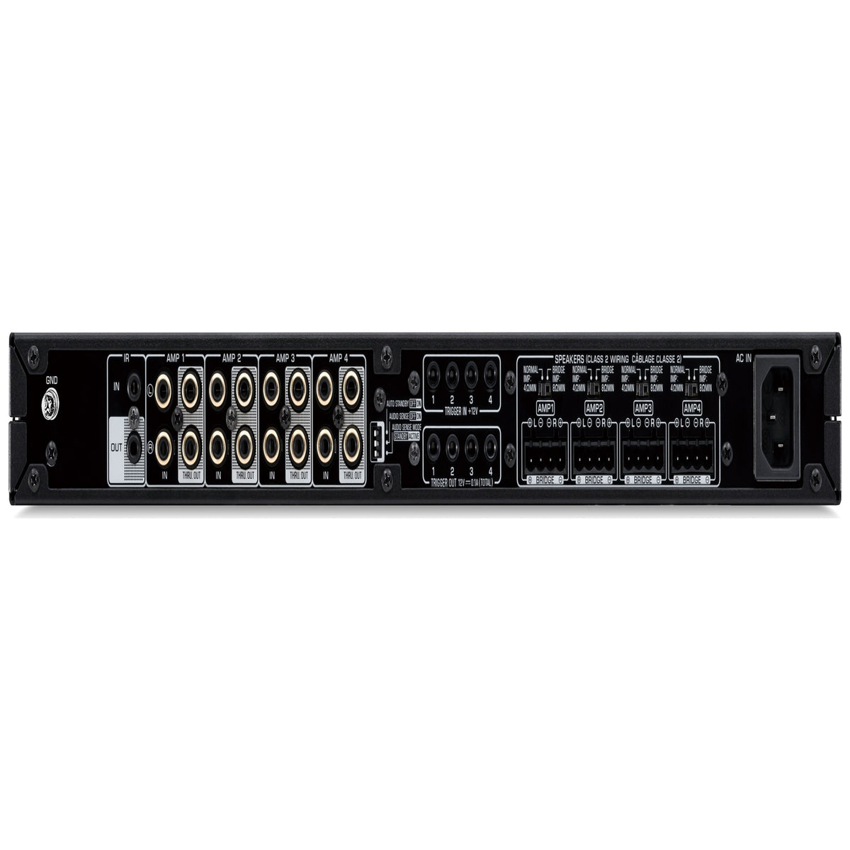 Yamaha XDA-AMP5400RK bakside