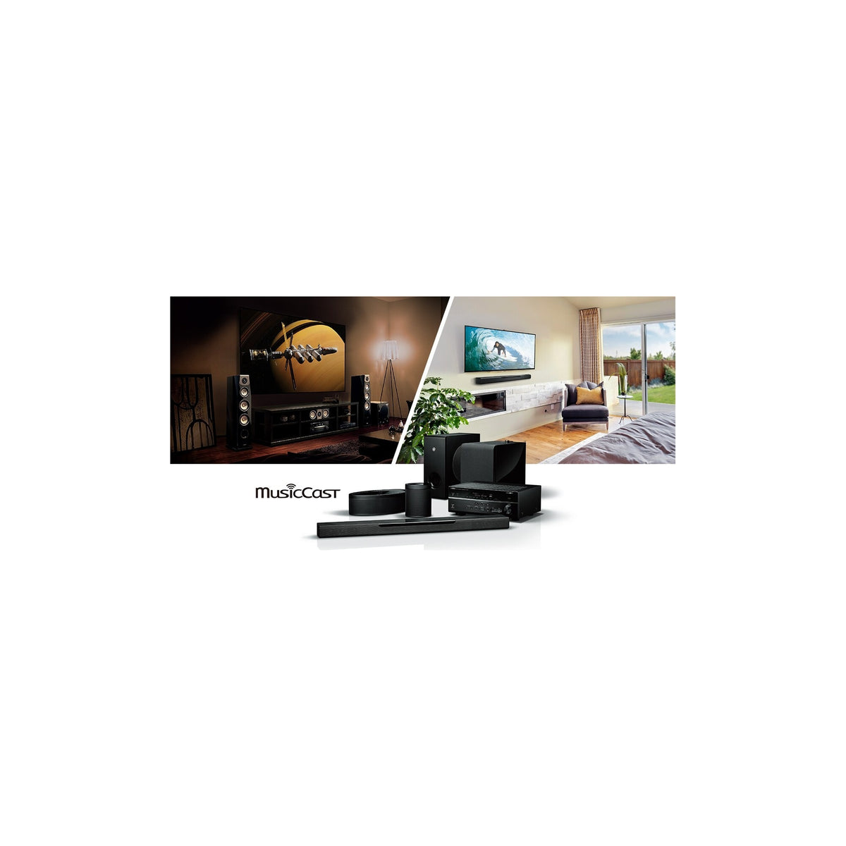 Yamaha XDA-QS5400RK i MusicCast-familien