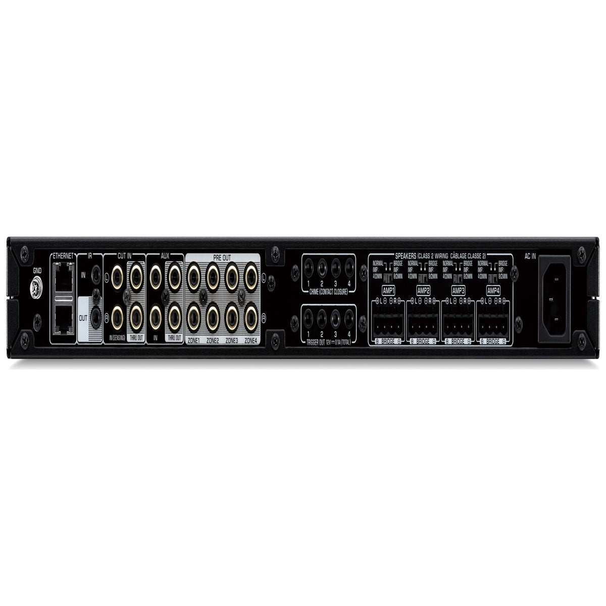 Yamaha XDA-QS5400RK bakside